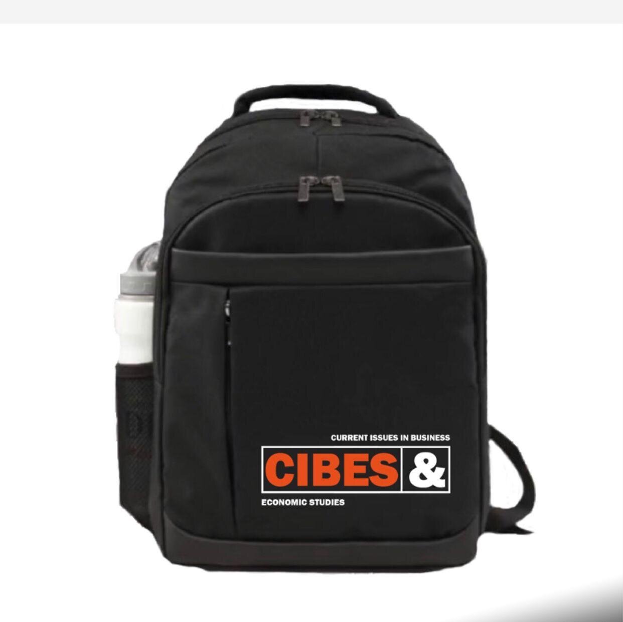 CIBES branded backpack