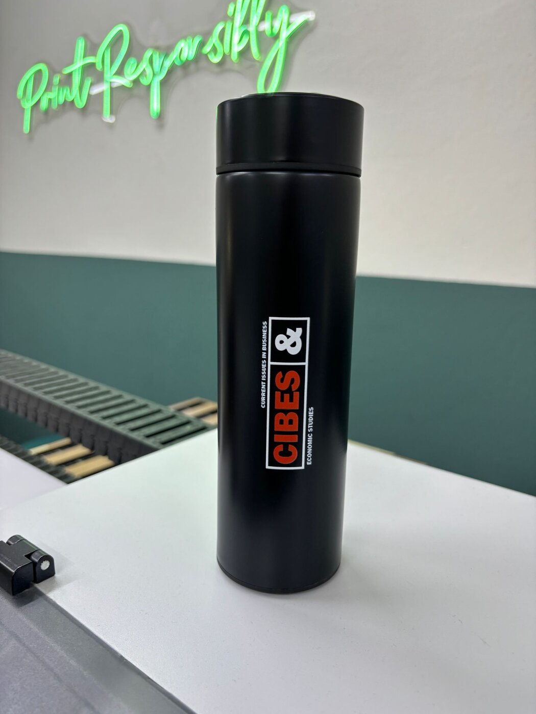 CIBES branded bottle