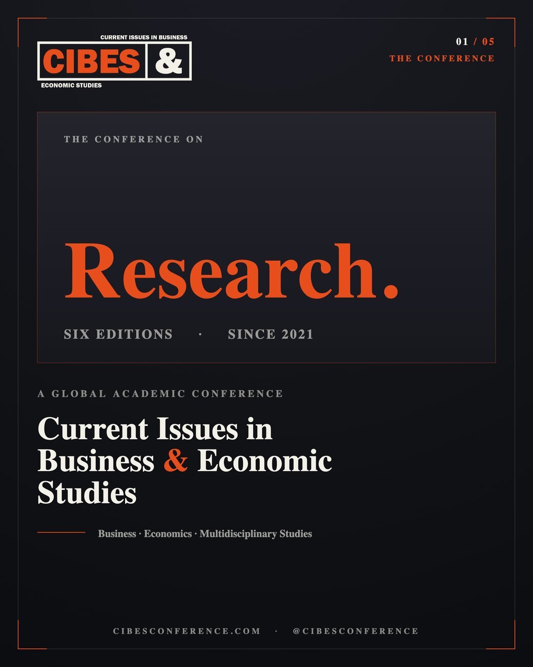 CIBES social — the conference